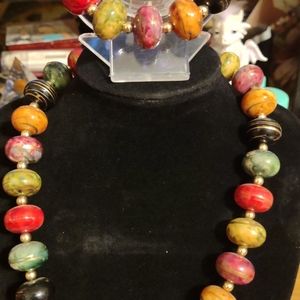 Necklace and bracelet set